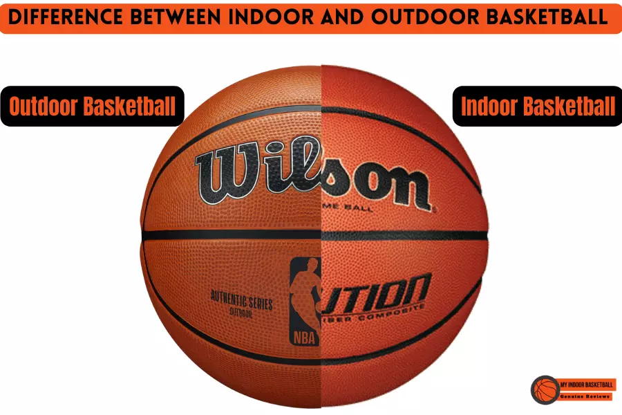 Difference between indoor and outdoor basketball