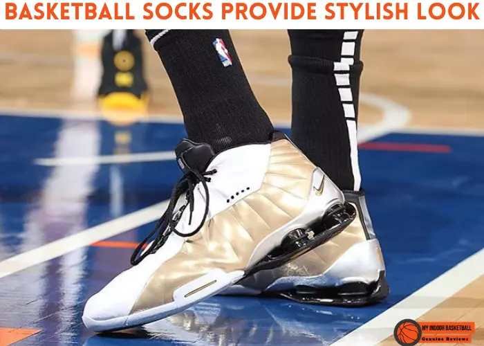 Stylish Look for wearing basketball socks