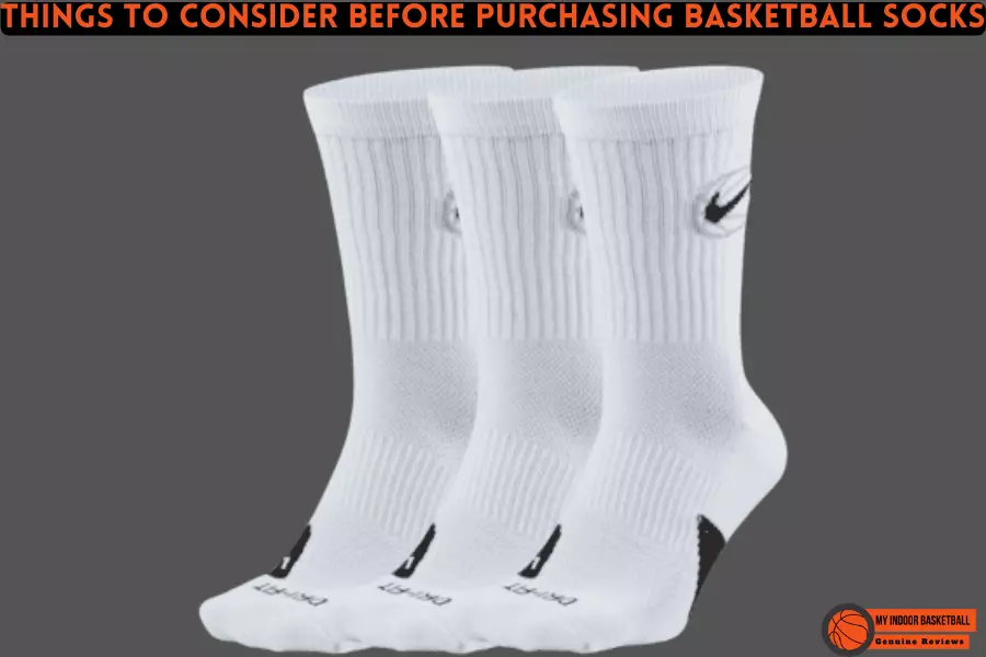 Things to consider before purchasing basketball socks