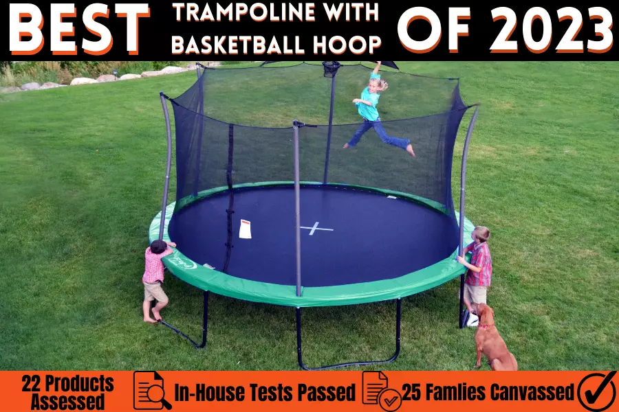 Best Trampoline With Basketball Hoop