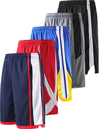 Liberty Imports Athletic Mesh Basketball Shorts